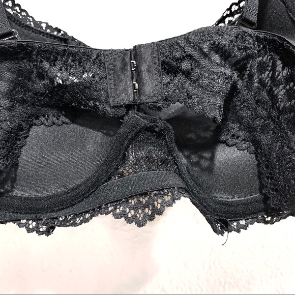 Maximum Black Lace Push-ups Bras - Picture 5 of 8